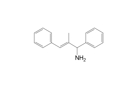 (E)-2-Methyl-1,3-diphenyl-2-propen-1-amine