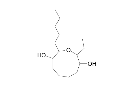 2-Ethyl-9-pentyloxonane-3,8-diol