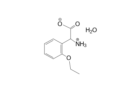 dl-2-(o-Ethoxyphenyl)glycine, hydrate