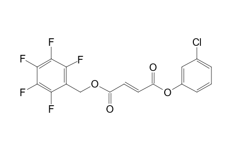 Fumaric acid, pentafluorobenzyl 3-chlorophenyl ester