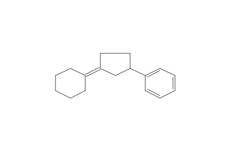 Cyclopentane, 1-cyclohexylidene-3-phenyl-