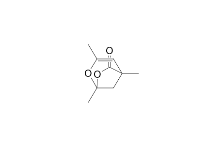 2,7-Dioxabicyclo[3.2.1]oct-3-en-6-one, 1,3,5-trimethyl-, (.+-.)-