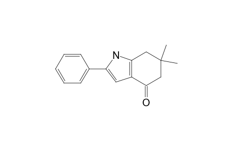 6,6-Dimethyl-2-phenyl-6,7-dihydro-1H-indol-4(5H)-one