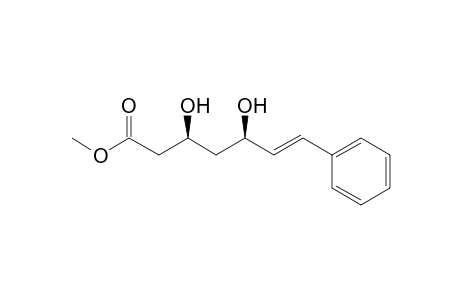 Methyl (3S,5R,6E)-7-Phenyl-3,5-dihydroxy-6-heptenoate