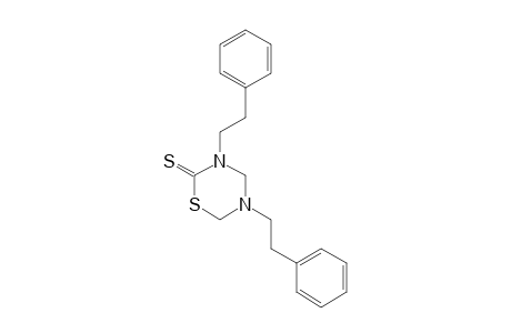 3,5-diphenethyltetrahydro-2H-1,3,5-thiadiazine-2-thione