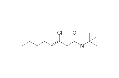 (Z)-N-t-Butyl-3-chloro-3-octenamide