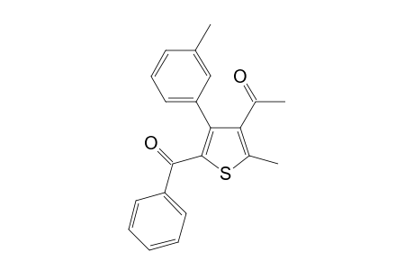 3-Acetyl-5-benzoyl-2-methyl-4-(3-methylphenyl)thiophene