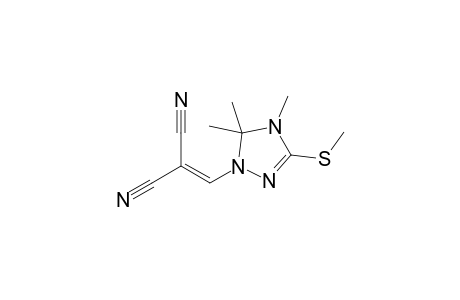 1-(2,2-DICYANOVINYL)-3-METHYLTHIO-4,5,5-TRIMETHYL-[1,2,4]-TRIAZOLINE