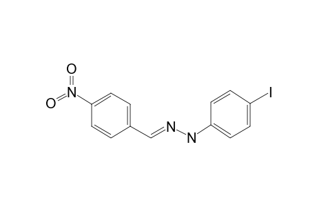 Benzaldehyde, 4-nitro-, 4-iodophenylhydrazone