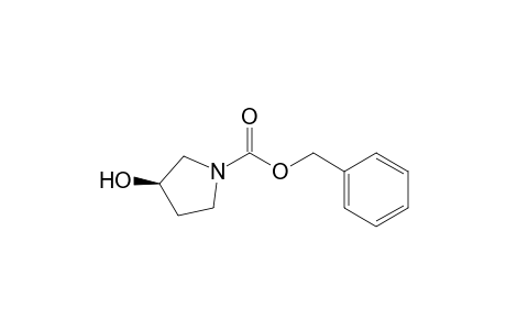 (3R)-3-hydroxy-1-pyrrolidinecarboxylic acid (phenylmethyl) ester
