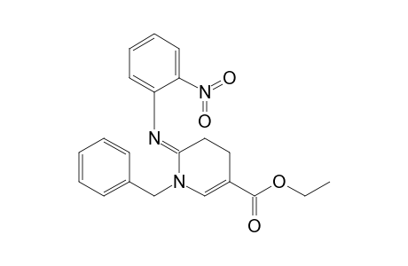 Ethyl 1-benzyl-6-(2-nitrophenylimino)-1,4,5,6-tetrahydropyridine-3-carboxylate