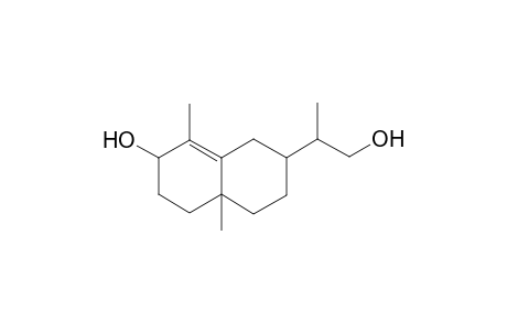 2-Naphthalenol, 2,3,4,4a,5,6,7-octahydro-1,4a-dimethyl-7-(2-hydroxy-1-methylethyl)