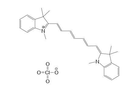 1,3,3-trimethyl-2-[(1E,3E,5E,7Z)-7-(1,3,3-trimethylindol-2-ylidene)hepta-1,3,5-trienyl]indol-1-ium perchlorate