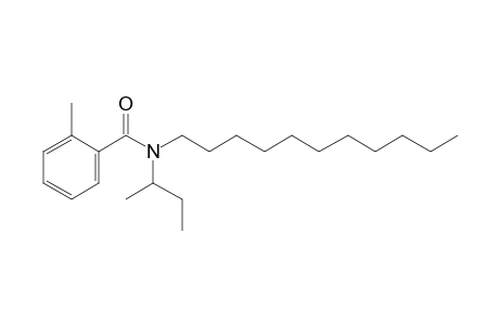 Benzamide, 2-methyl-N-(2-butyl)-N-undecyl-