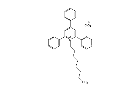 1-octyl-2,4,6-triphenylpyridinium perchlorate