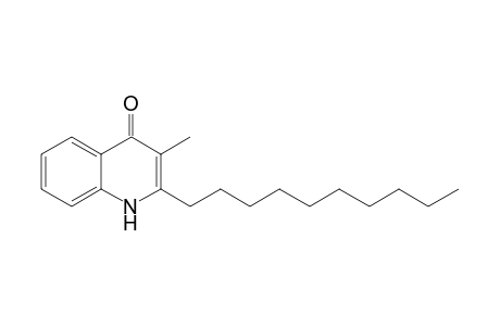 2-Decyl-3-methyl-1H-quinolin-4-one