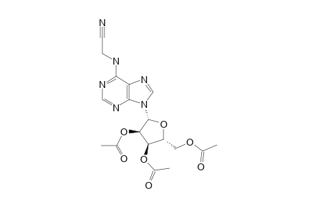 [(2R,3R,4R,5R)-3,4-diacetoxy-5-[6-(cyanomethylamino)purin-9-yl]tetrahydrofuran-2-yl]methyl acetate