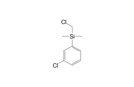 Silane, (chloromethyl)(3-chlorophenyl)dimethyl-