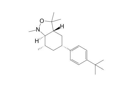 rac-(3aR,5R,7S,7aR)-5-(4-(tert-butyl)phenyl)-1,3,3,7-tetramethyloctahydrobenzo[c]isoxazole