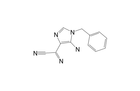 5-AMINO-4-(C-CYANOFORMIMIDOYL)-1-BENZYLIMIDAZOLE