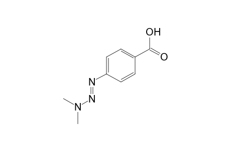 p-(3,3-dimethyl-1-triazeno)benzoic acid