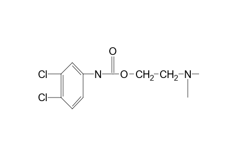 3,4-dichlorocarbanilic acid, 2-(dimethylamino)ethyl ester