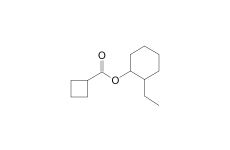 Cyclobutanecarboxylic acid, 2-ethylcyclohexyl ester