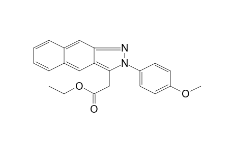 [2-(4-Methoxy-phenyl)-2H-benzo[f]indazol-3-yl]-acetic acid, ethyl ester