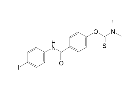 Carbamothioic acid, dimethyl-, o-[4-[[(4-iodophenyl)amino]carbonyl]phenyl] ester