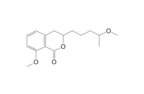 8-Hydroxy-3-(4-hydroxypentyl)isochroman-1-one, dimethyl ether