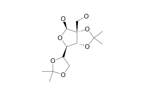 2,3:5,6-DI-O-ISOPROPYLIDENE-2-C-(HYDROXYMETHYL)-BETA-D-ALLOFURANOSE