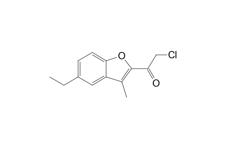 2-Chloro-1-(5-ethyl-3-methylbenzofuran-2-yl)ethanone
