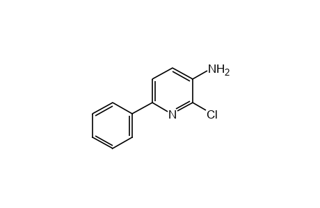 3-amino-2-chloro-6-phenylpyridine