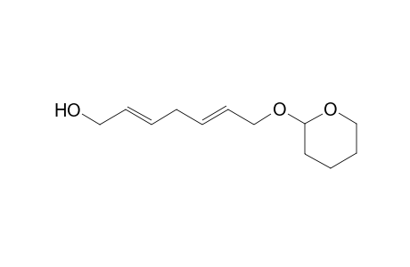 (2E,5E)-7-(2-oxanyloxy)-1-hepta-2,5-dienol