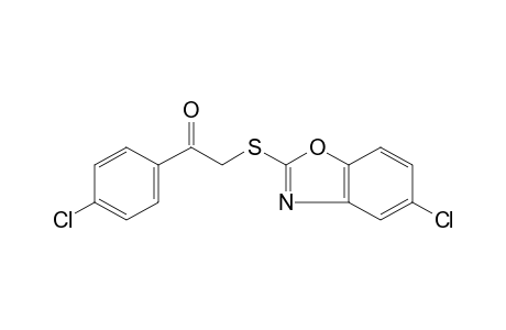 4'-chloro-2-[(5-chloro-2-benzoxazolyl)thio]acetophenone