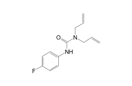 1,1-diallyl-3-(p-fluorophenyl)urea