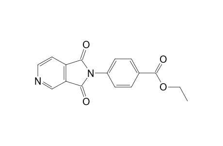 p-(3,4-pyridinedicarboximido)benzoic acid, ethyl ester