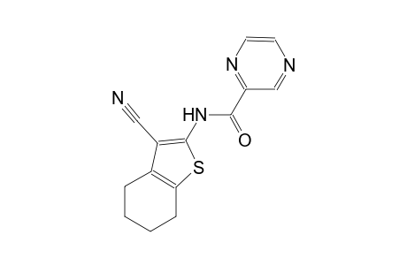 N-(3-cyano-4,5,6,7-tetrahydro-1-benzothien-2-yl)-2-pyrazinecarboxamide