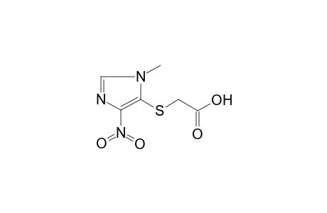 (3-methyl-5-nitro-3H-imidazol-4-ylsulfanyl)-acetic acid
