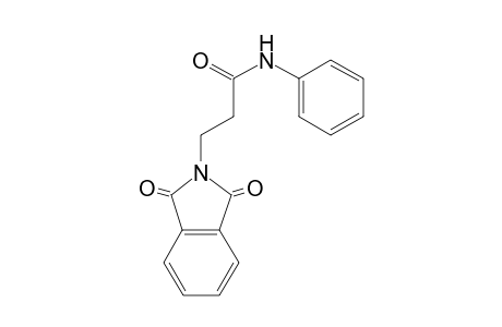3-(1,3-Dioxo-1,3-dihydro-2H-isoindol-2-yl)-N-phenylpropanamide