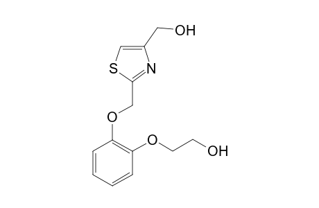 1-[2'-(4'-HYDROXYMETHYL)-THIAZOLYL]-METHYLOXY-2-HYDROXYETHYLOXYBENZENE