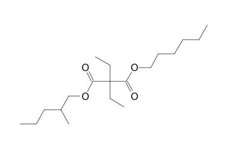 Diethylmalonic acid, hexyl 2-methylpentyl ester