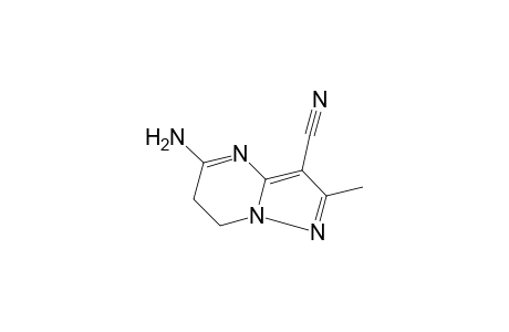 5-amino-6,7-dihydro-2-methylpyrazolo[1,5-a]pyrimidine-3-carbonitrile