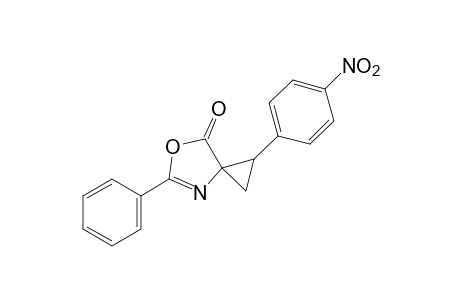 1-(p-nitrophenyl)-5-phenyl-6-oxa-4-azaspiro[2,4]hept-4-en-7-one