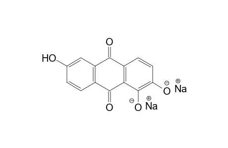 1,2,7-TRIHYDROXYANTHRAQUINONE, 1,2-DISODIUM SALT