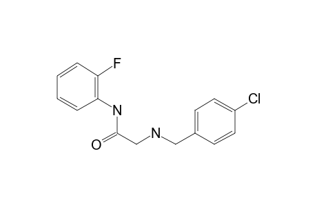 2-[(4-Chlorobenzyl)amino]-N-(2-fluorophenyl)acetamide