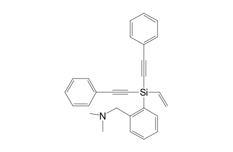 [2-(N,N-Dimethylamino)benzyl]-[(vinyl)-di-{(phenyl-ethynyl)}]silane