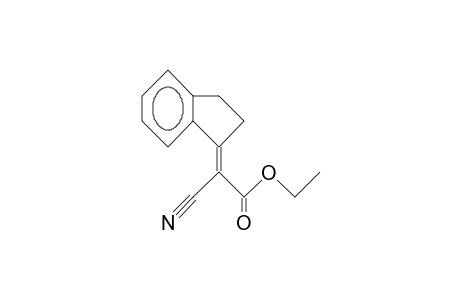 1-(Cyano-ethoxycarbonyl-methylene)-indan