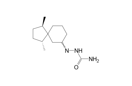 2-((1R,4R)-1,4-dimethylspiro[4.5]decan-7-ylidene)hydrazinecarboxamide