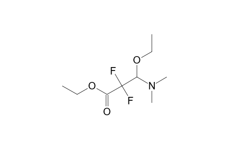 ETHYL-3-(DIMETHYLAMINO)-3-ETHOXY-2,2-DIFLUOROPROPIONATE